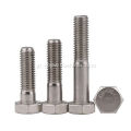 Hex Hex Bolt από ανοξείδωτο χάλυβα